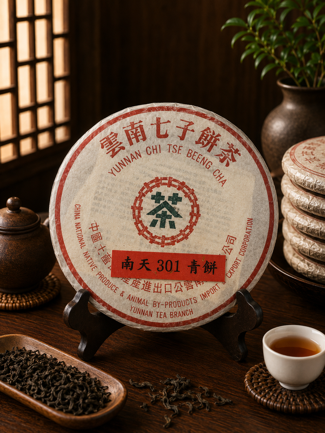 南天301青餅(1998年)