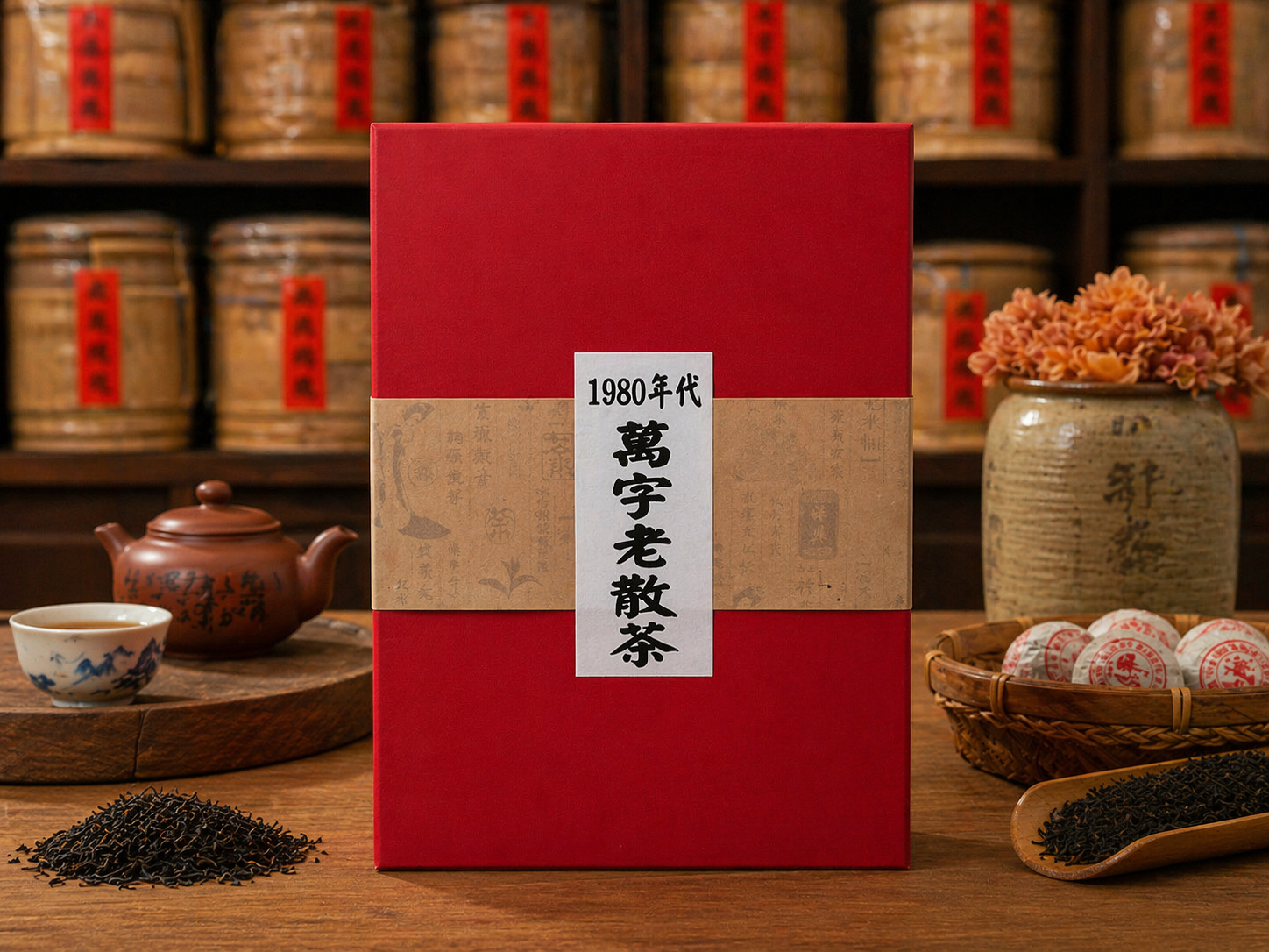 1980萬字老散茶（普洱生茶）