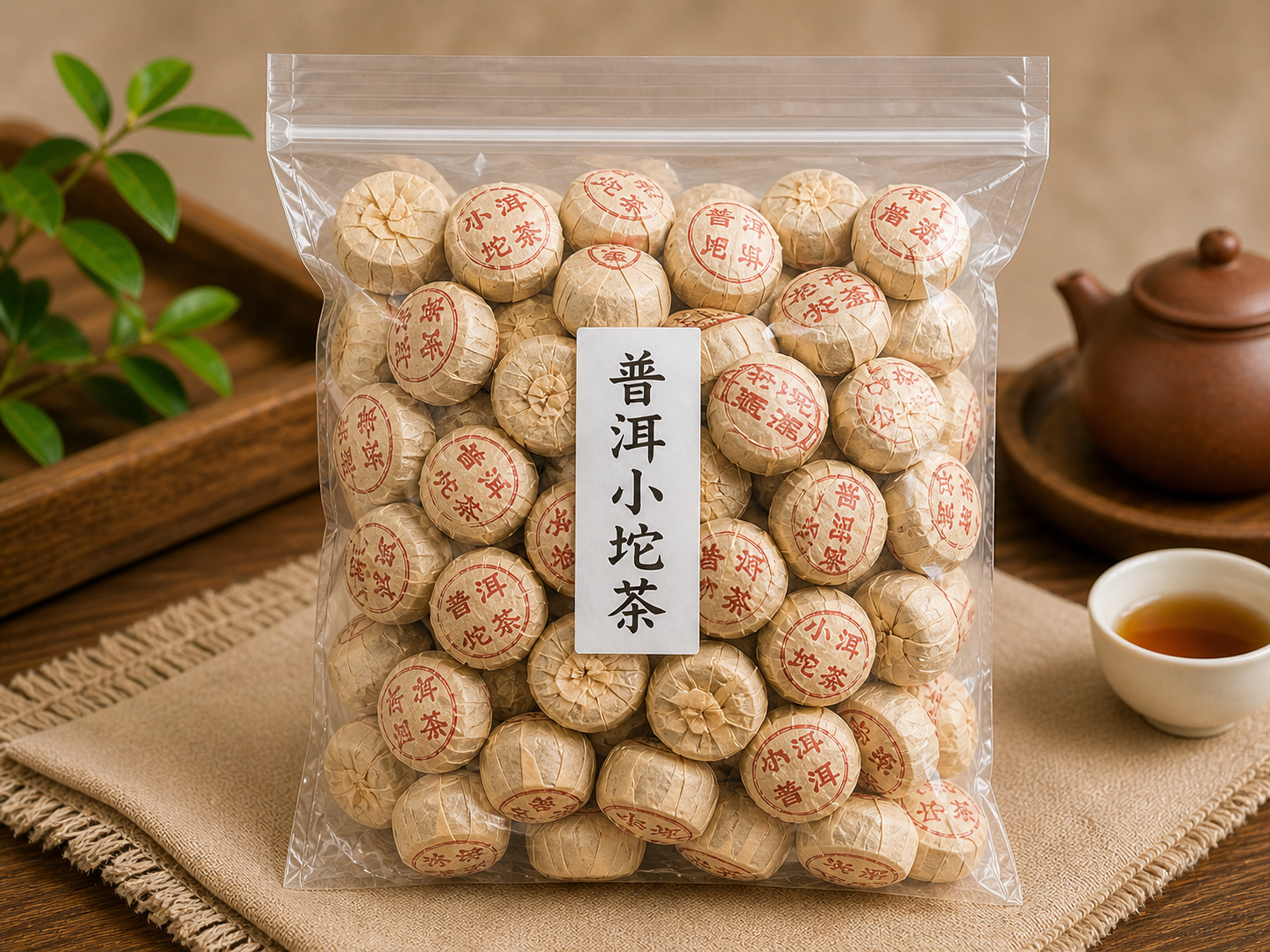 普洱小陀茶(普洱熟茶)