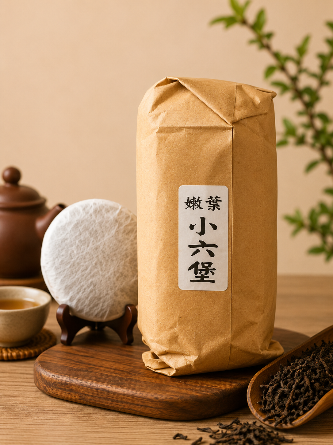 嫩葉小六堡(黑茶)