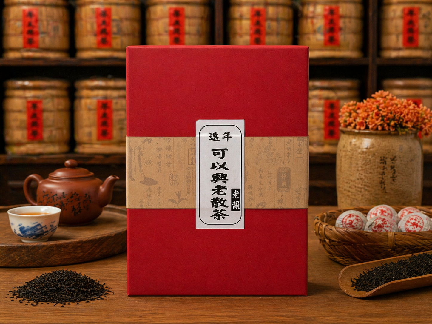 可以興老散茶-老韻（普洱熟茶）