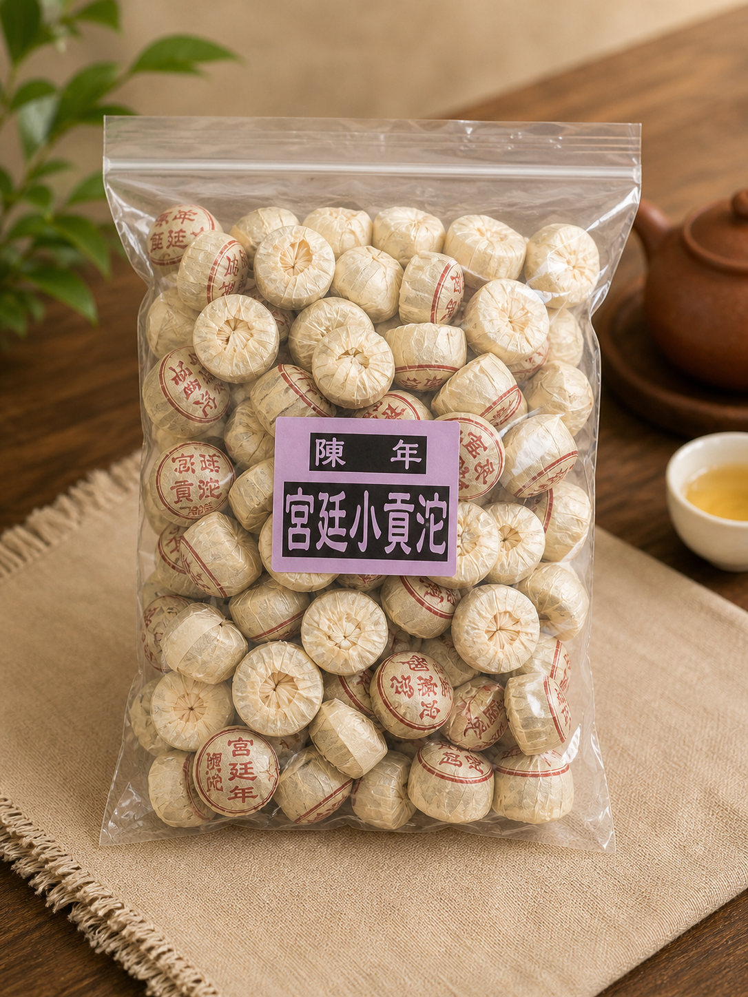 陳年宮廷小貢陀(普洱熟茶)