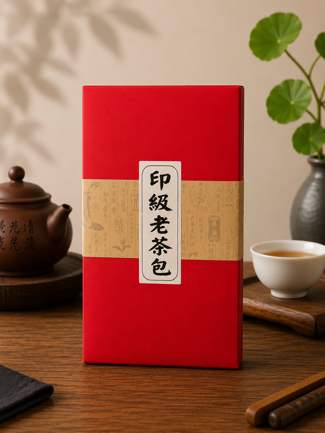 印級老茶包(普洱茶)30入
